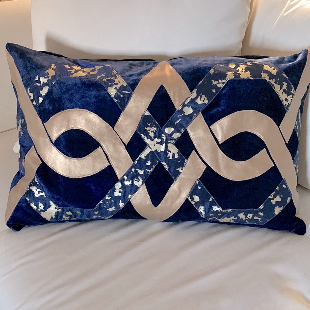 NWOT Rivaayat Handcrafted Lumbar Pillow Cover